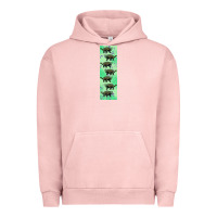 Pigment Salmon dinosaur ankylosaurus pen wrap Urban Hoodie - Artiststas