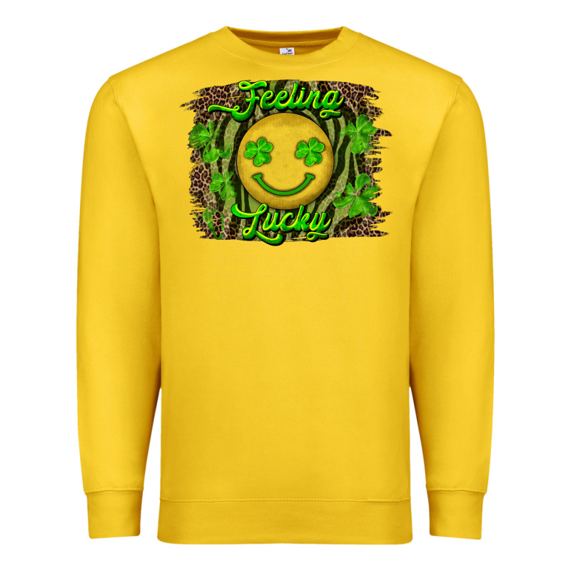 Feeling Lucky Premium Sweatshirt by RanaPortraitStore | Teevron