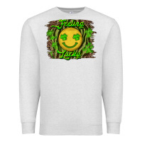 Oatmeal Heather feeling lucky Premium Sweatshirt - RanaPortraitStore