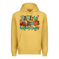 Antique Gold fall for jesus he never leaves Premium Hoodie - AdoDesignShop