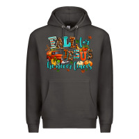 Smoke fall for jesus he never leaves Premium Hoodie - AdoDesignShop