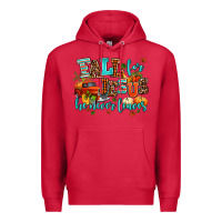Cardinal fall for jesus he never leaves Premium Hoodie - AdoDesignShop