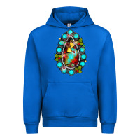 Cobalt gemstone christmas Urban Hoodie - JahusDesignShop