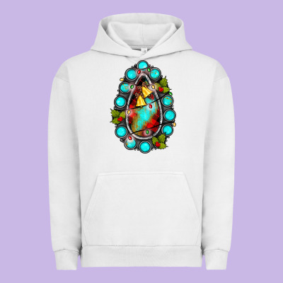 Gemstone Christmas Urban Hoodie Designed By Jahusdesignshop
