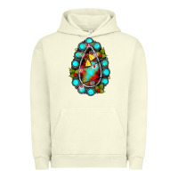 Pigment Pistachio gemstone christmas Urban Hoodie - JahusDesignShop