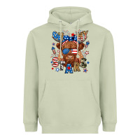 Matcha oh my stars highland cow Heavyweight Hoodie - RanaPortraitStore