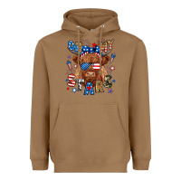 Toasted Coconut oh my stars highland cow Heavyweight Hoodie - RanaPortraitStore