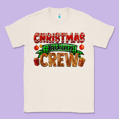 Christmas Baking Crew With Gifts Classic Tee Designed By Fadigitalartstudio
