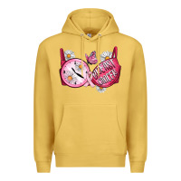 Antique Gold Hour Breast Cancer Bra Premium Hoodie - Artiststas