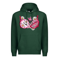 Sports Green Hour Breast Cancer Bra Premium Hoodie - Artiststas