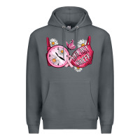 Rock Hour Breast Cancer Bra Premium Hoodie - Artiststas