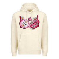Sandshell Hour Breast Cancer Bra Premium Hoodie - Artiststas