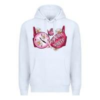 Hour Breast Cancer Bra Premium Hoodie | Teevron