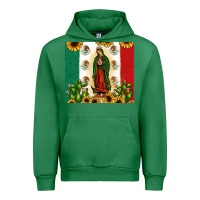 Emerald our lady of guadalupe Urban Hoodie - JahusDesignShop