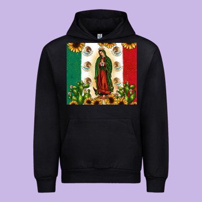 Our Lady Of Guadalupe Urban Hoodie Designed By Jahusdesignshop