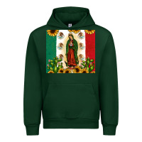 Forest Green our lady of guadalupe Urban Hoodie - JahusDesignShop