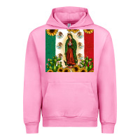 Fuchsia Pink our lady of guadalupe Urban Hoodie - JahusDesignShop