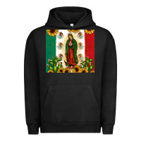 Pigment Black our lady of guadalupe Urban Hoodie - JahusDesignShop