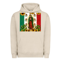 Pigment French Oak our lady of guadalupe Urban Hoodie - JahusDesignShop