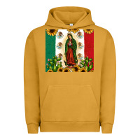 Pigment Peanut Butter our lady of guadalupe Urban Hoodie - JahusDesignShop