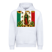 White our lady of guadalupe Urban Hoodie - JahusDesignShop