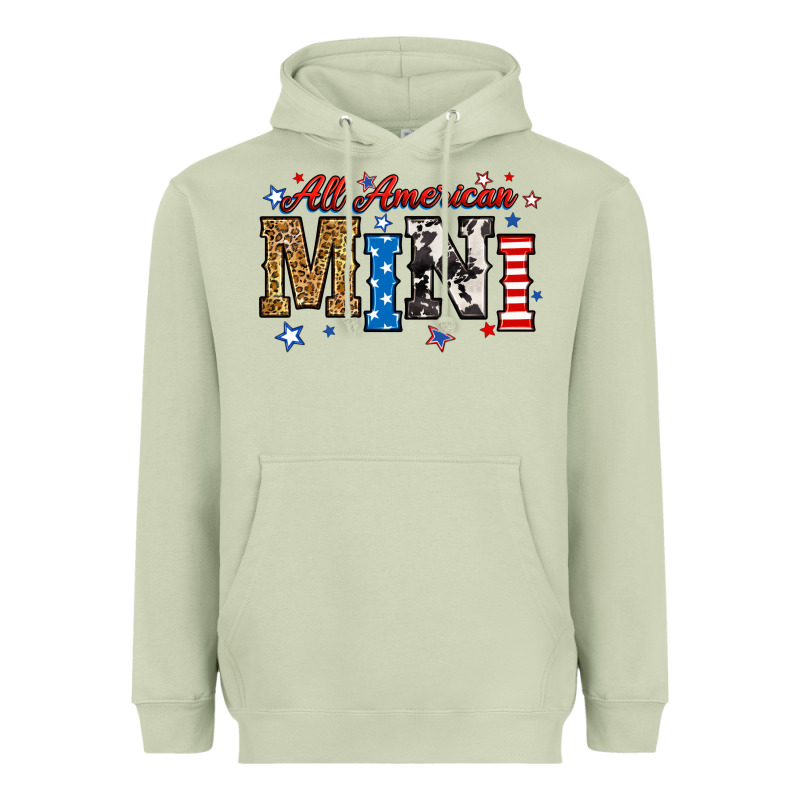 All American Mini Heavyweight Hoodie by RanaPortraitStore | Teevron