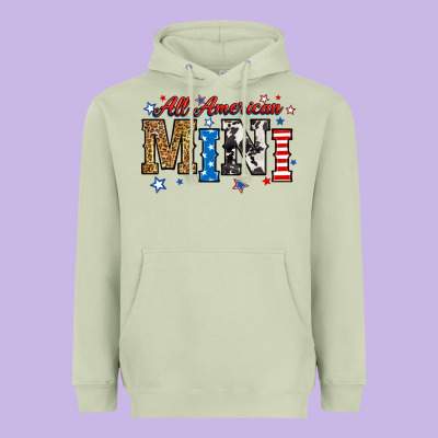 Heavyweight Hoodie all american mini
