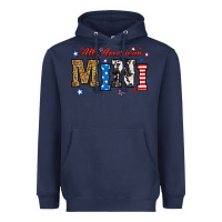 Navy all american mini Heavyweight Hoodie - RanaPortraitStore