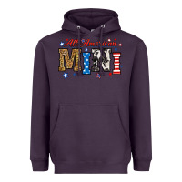 Plum all american mini Heavyweight Hoodie - RanaPortraitStore