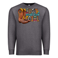 Charcoal Heather just a small town girl Premium Sweatshirt - Zillion Design Studio