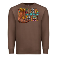 Chestnut just a small town girl Premium Sweatshirt - Zillion Design Studio