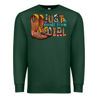 Sports Green just a small town girl Premium Sweatshirt - Zillion Design Studio