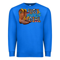 True Royal just a small town girl Premium Sweatshirt - Zillion Design Studio