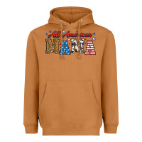 Meerkat all american mama Heavyweight Hoodie - RanaPortraitStore