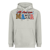 Moon Dust all american mama Heavyweight Hoodie - RanaPortraitStore