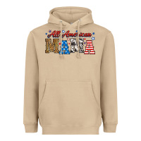 Mushroom all american mama Heavyweight Hoodie - RanaPortraitStore