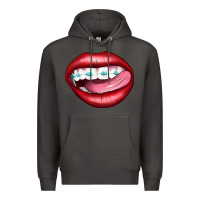 Smoke Lips Dental Braces Premium Hoodie - Artiststas