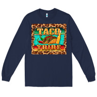 Navy taco tribe Long Sleeve Tee - BarkalooDesign
