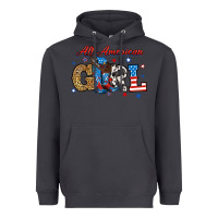 Smoke all american girl Heavyweight Hoodie - RanaPortraitStore