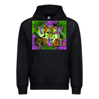 Black trick or treat mouse pad Urban Hoodie - BundleAndBundleShop