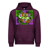 Mauve Wine trick or treat mouse pad Urban Hoodie - BundleAndBundleShop