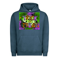 Pigment Midnight Navy trick or treat mouse pad Urban Hoodie - BundleAndBundleShop