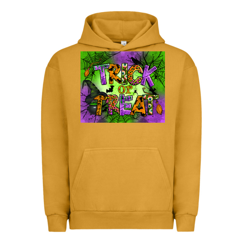 Trick Or Treat Mouse Pad Urban Hoodie by BundleAndBundleShop | Teevron