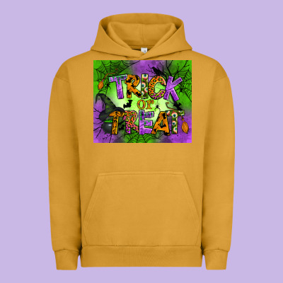 Trick Or Treat Mouse Pad Urban Hoodie Designed By Bundleandbundleshop