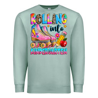 Seafoam rolling into kindergarten grade Premium Sweatshirt - texasbilliewilder