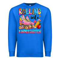 True Royal rolling into kindergarten grade Premium Sweatshirt - texasbilliewilder
