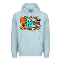 Blue Mist emt with fall Premium Hoodie - AdoDesignShop