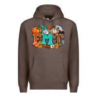 Coffee emt with fall Premium Hoodie - AdoDesignShop