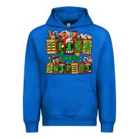 Cobalt teach love inspire with Christmas and teacher elements Urban Hoodie - AdoDesignShop