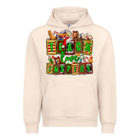 Sandshell teach love inspire with Christmas and teacher elements Urban Hoodie - AdoDesignShop
